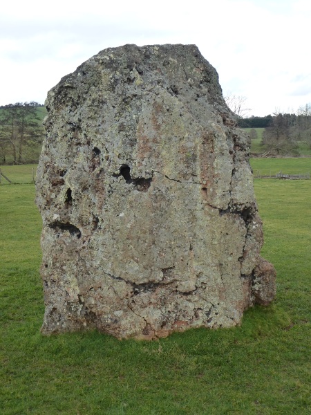 One of the largest megaliths of Stanton Drew, Somerset 